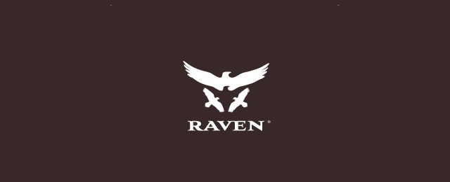 Raven Logo animal