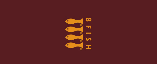 8 Fish Logo animal