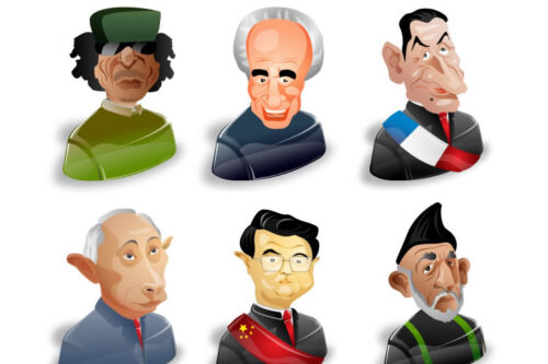 Free Political Characters Volume 2 Icon Set (AI & PNG Formats)