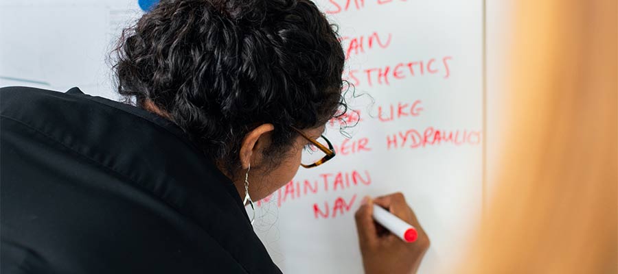 Focusing on key talking points can help make content more concise.