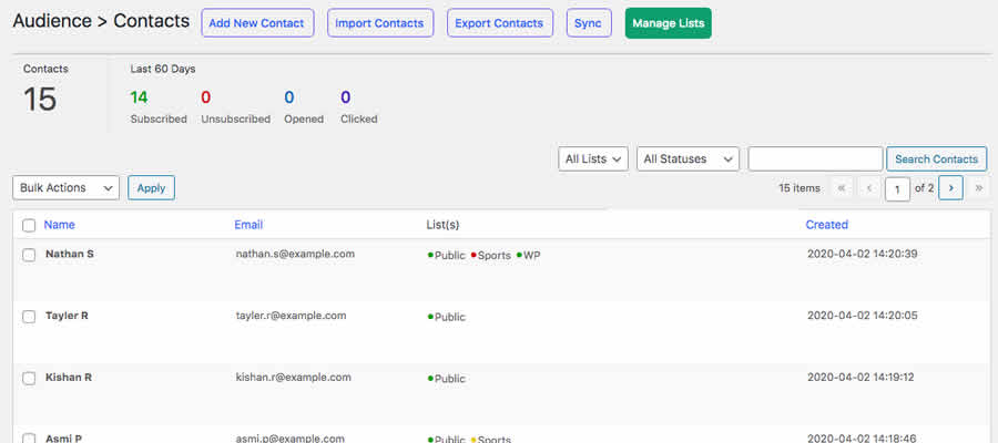 Email Subscribers & Newsletters Email Marketing WordPress Plugin