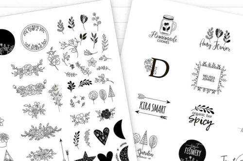 20+ Best Free Flower & Plant Vector Packs