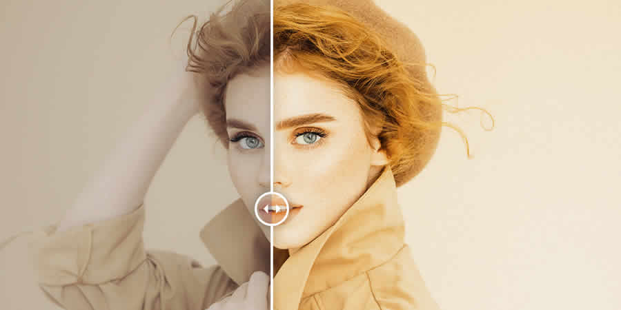 Vintage portrait free lightroom preset