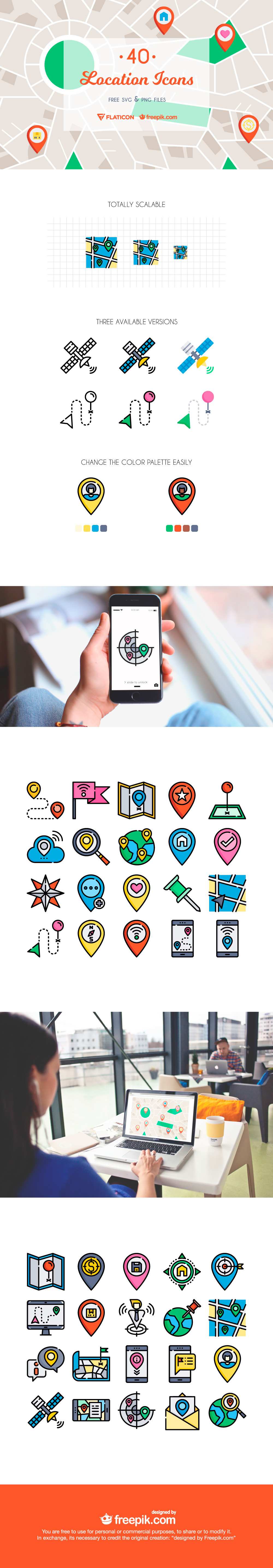 location free icon set featured