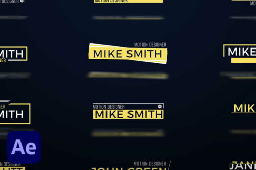 10+ Best Free Lower Thirds Templates for After Effects in 2025