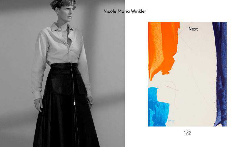 Nicole Maria Winkler photographer portfolio camera website web design inspiration ui ux