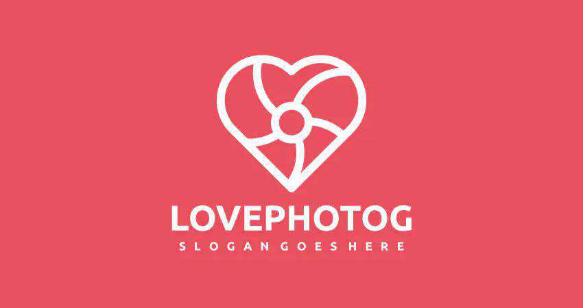 love photography photographer logo design inspiration