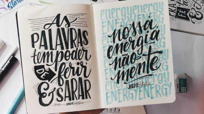 typographic design sketch sketchbook design