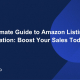 Optimize Your Amazon Listings for Maximum Sales