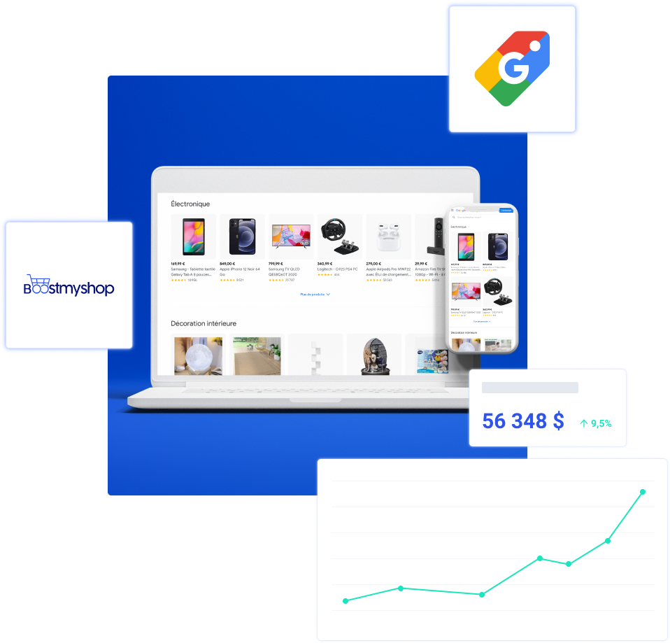 Partenariat Google Boostmyshop